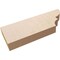 Ekena Millwork 2in. W x 6in. H x 16in. L Ridgewood Woodgrain TimberThane Rafter Tail, Primed Tan RFTUR02X06X16RIDRCPR - alternate 6